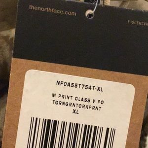 The North Face Women's Printed Class V Pullover Blue Size Small
